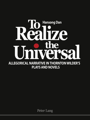 cover image of To Realize the Universal